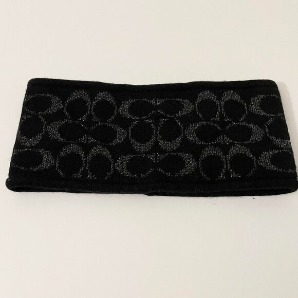 Coach Knit Headband Ear Warmer Flaws - Picture 4 of 16